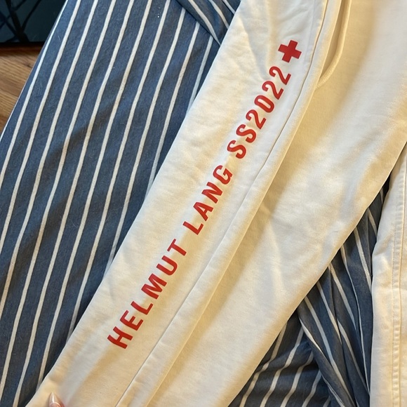 NWOT Helmet Lang x Surf Lodge collaboration sweat pants - Picture 2 of 6